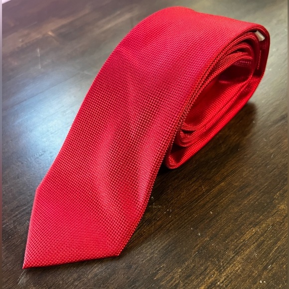Nordstrom Rack Other - Solid Red Silk Tie